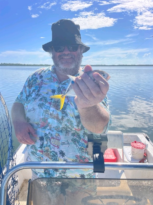 Juvenile Yellow Jack record catch